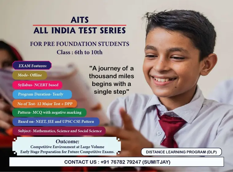 All India Test Series, Classes VI–X