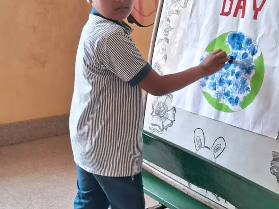 World Earth Day poster work