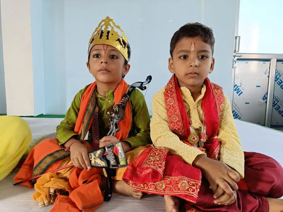 Dressed for Janmashtami