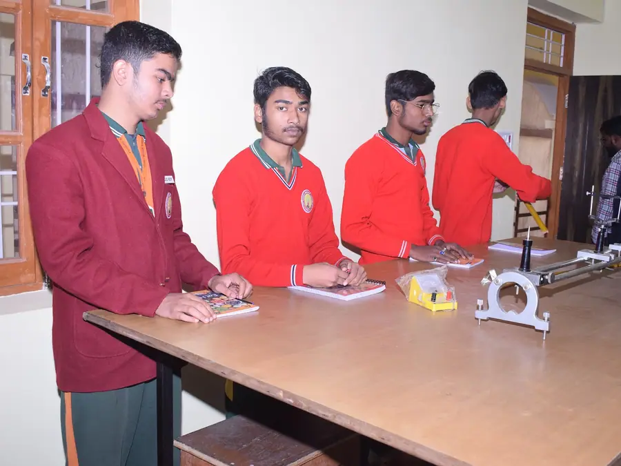 Physics practical in progress