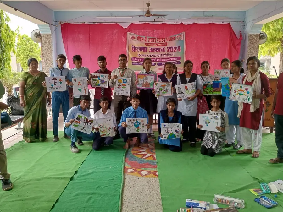 Prize-giving for the junior classes
