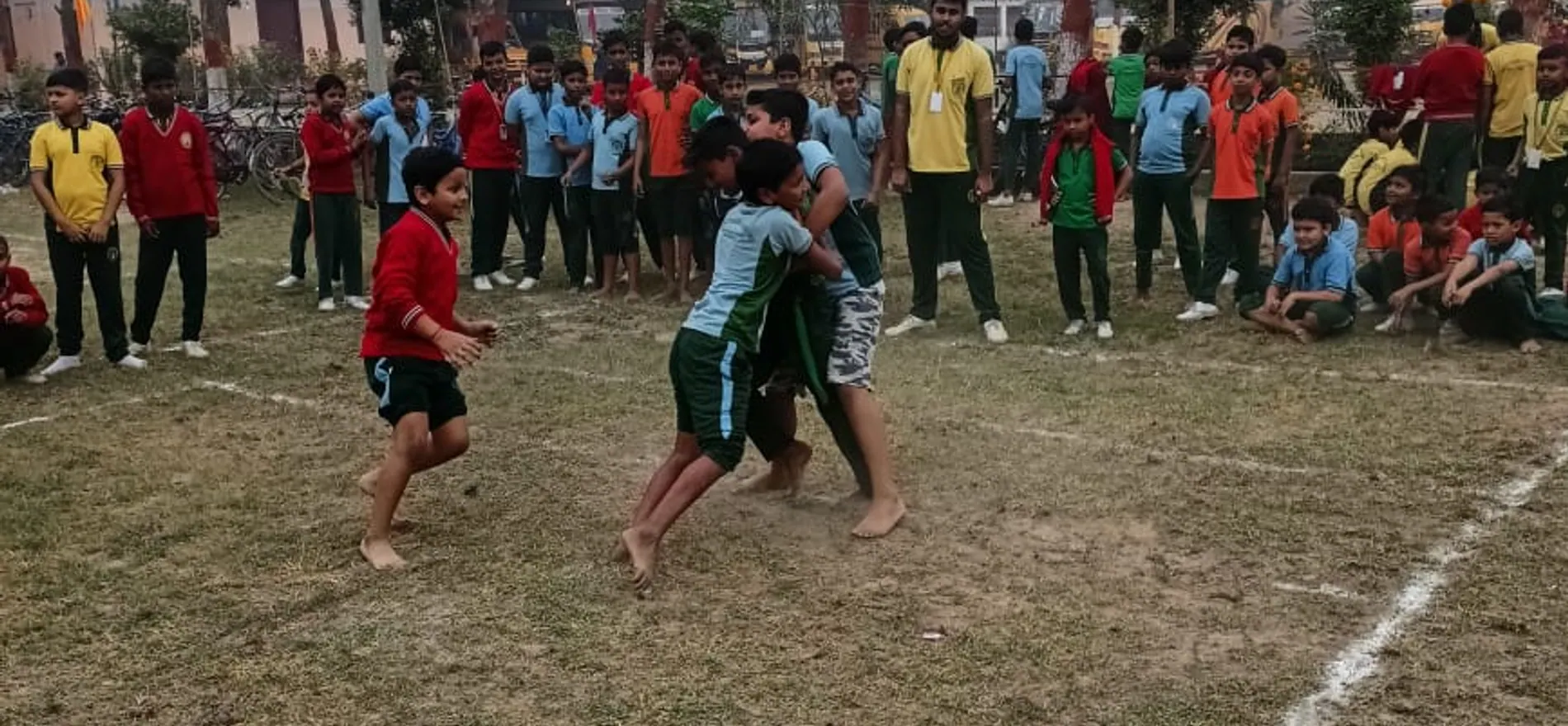 Sports week on the open ground